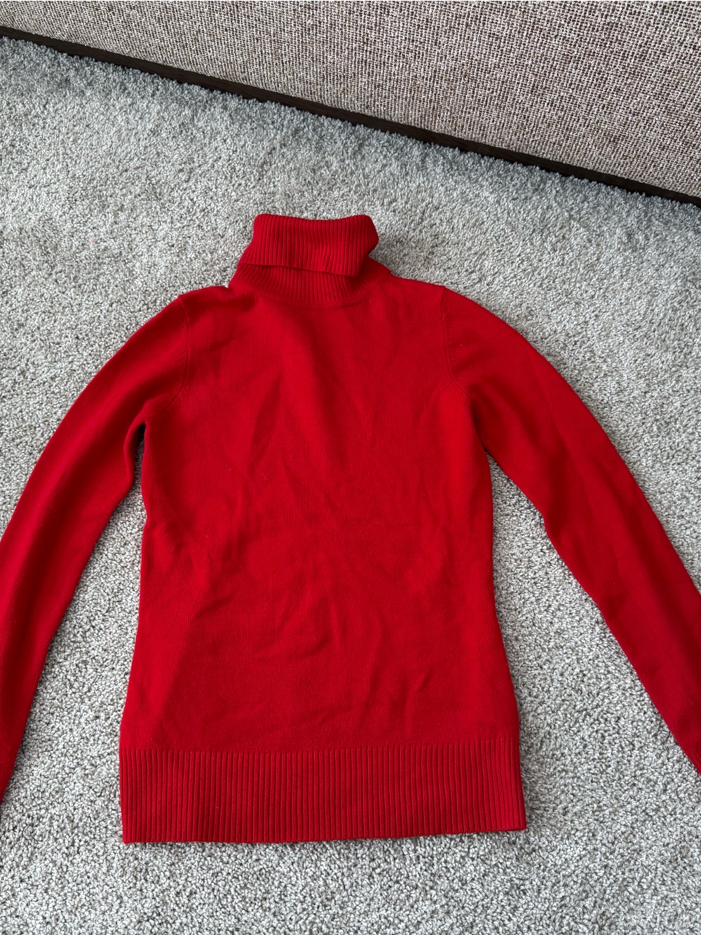 French Connection Red Turtleneck Sweater